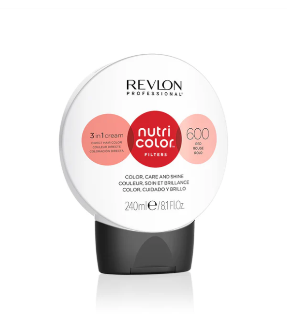 Nutri Color Filters Toning 600 Red 240 ml - Revlon Professional